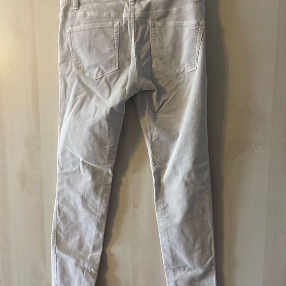 Vineyard Vines gray corduroy 5 pocket pants, size 4 - Picture 10 of 13